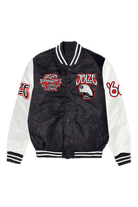 JBLZE Satin Bomber Jacket