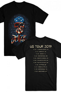 Skull Tour Tee (Black)