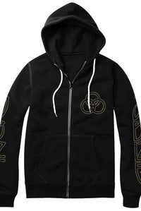 Vintage JBLZE Zip Up Hoodie (Black)
